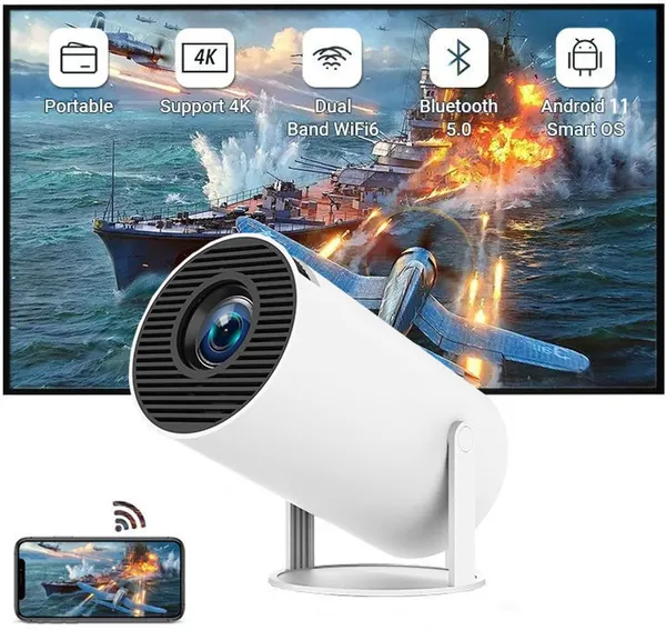 4K_LED_Projector_Android_11_WiFi_Bluetooth_5000_lm