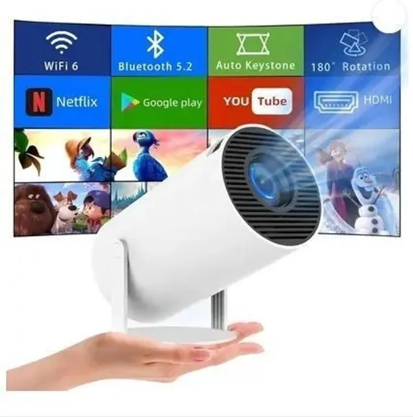 Android_Projector_4K_1080P_Support_2000_lm