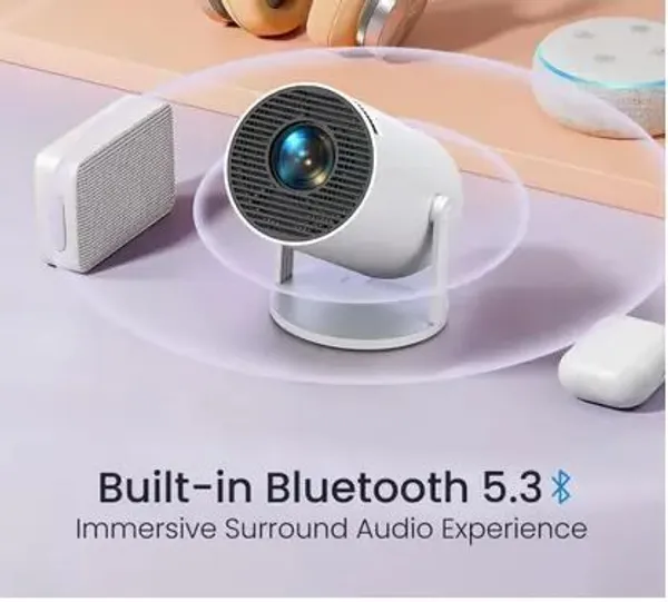 Android_Projector_4K_1080P_Support_2000_lm