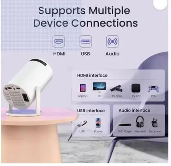 Android_Projector_4K_1080P_Support_2000_lm