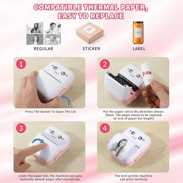 Mini_Inkless_Bluetooth_Pocket_Printer