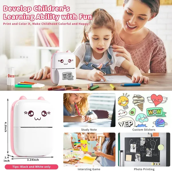 Mini_Inkless_Bluetooth_Pocket_Printer