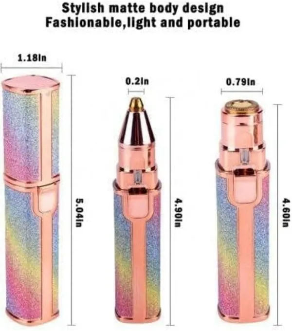 2_in_1_Rechargeable_Eyebrow_Facial_Hair_Trimmer_70_min_Runtime