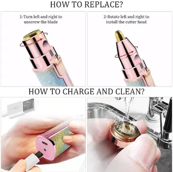 2_in_1_Rechargeable_Eyebrow_Facial_Hair_Trimmer_70_min_Runtime