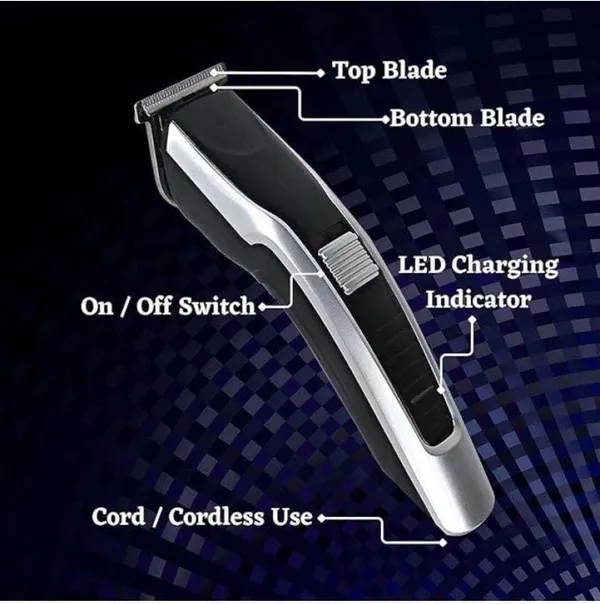Rechargeable_Beard_Hair_Trimmer_60_min_Runtime