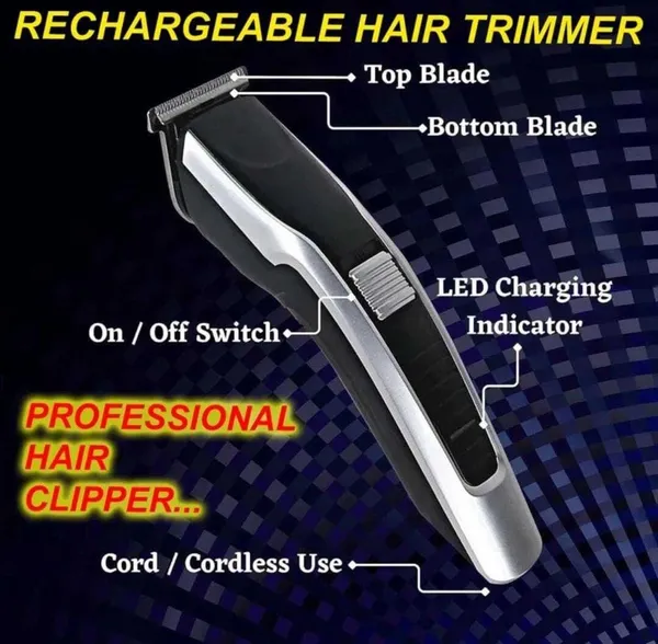 Rechargeable_Hair_Clipper_Trimmer_45_min_Runtime