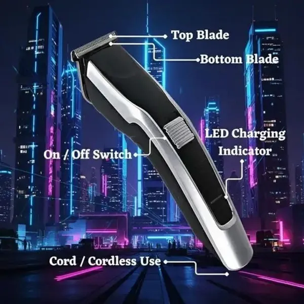 Rechargeable_Hair_Trimmer_45_min_Runtime