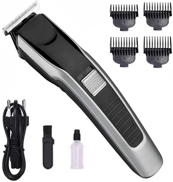 AT-538_Rechargeable_Beard_&_Hair_Trimmer_L57_Waterproof_60_min_Runtime_4_Length_Settings