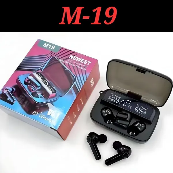 M19_Bluetooth_5.1_Wireless_Earbuds