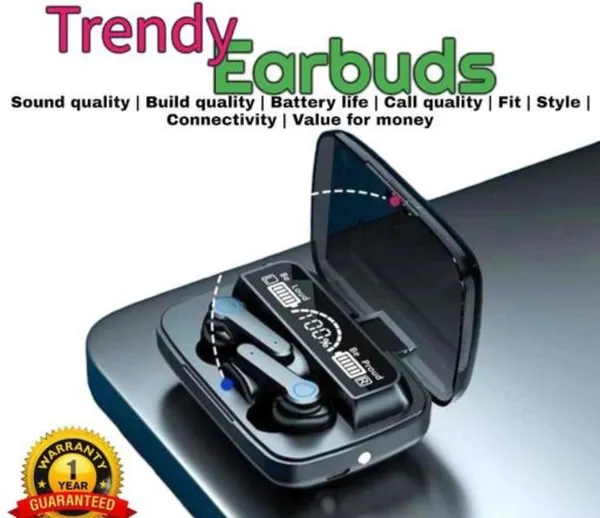 M19_TWS_DJ30.9_Bluetooth_Earbuds_280H_Playtime_with_Power_Bank