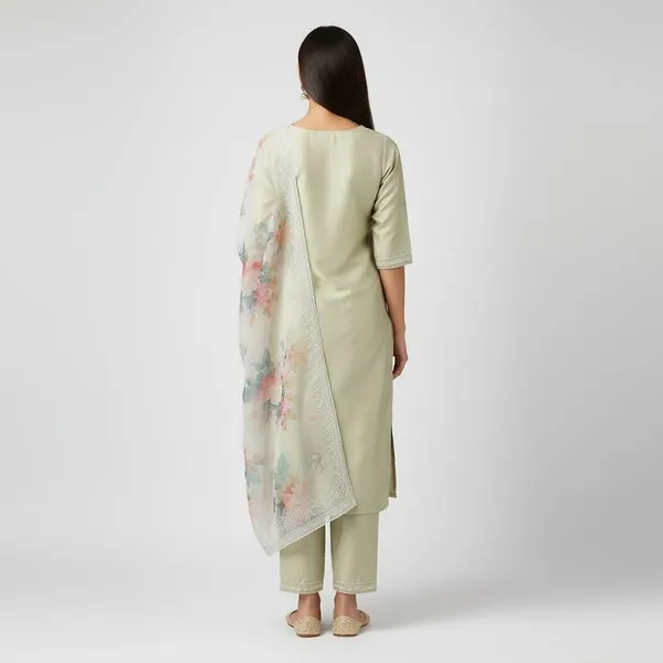 Pista_Cotton_Premium_Kurta_Set_For_Women