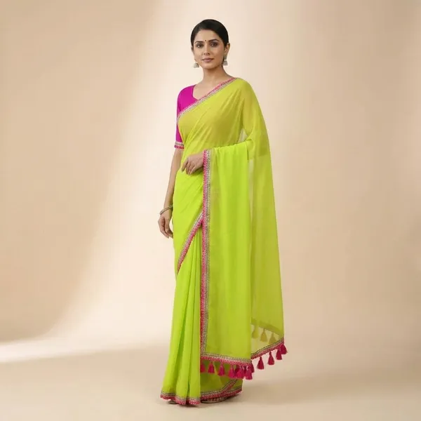 Green_Cotton_Premium_Saree_For_Women