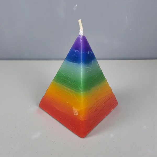 7_Chakra_Pyramid_Candle