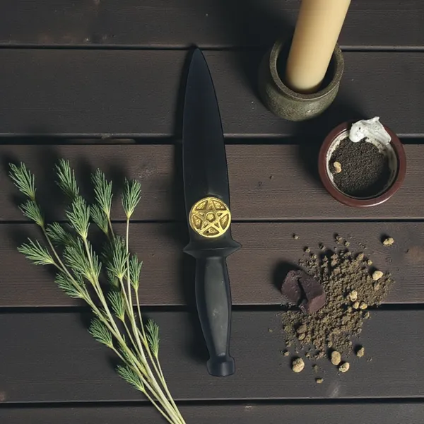 Black_Athame_With_Golden_Pentacle_Symbol