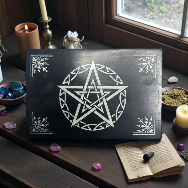 Black_Soapstone_Elemental_Balance_Box_Pentacle_Symbol_Engraved