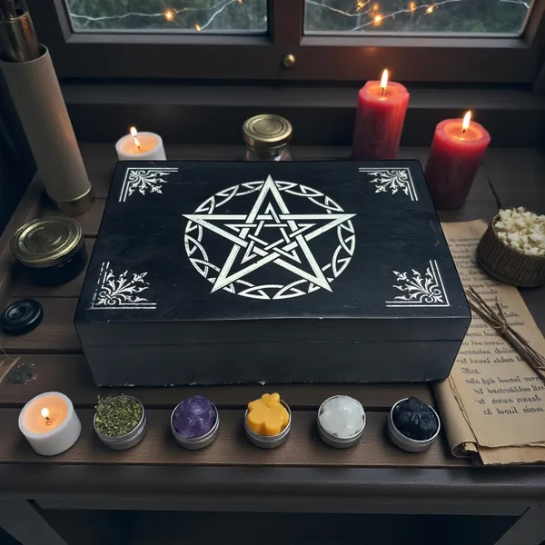 Black_Soapstone_Elemental_Balance_Box_Pentacle_Symbol_Engraved