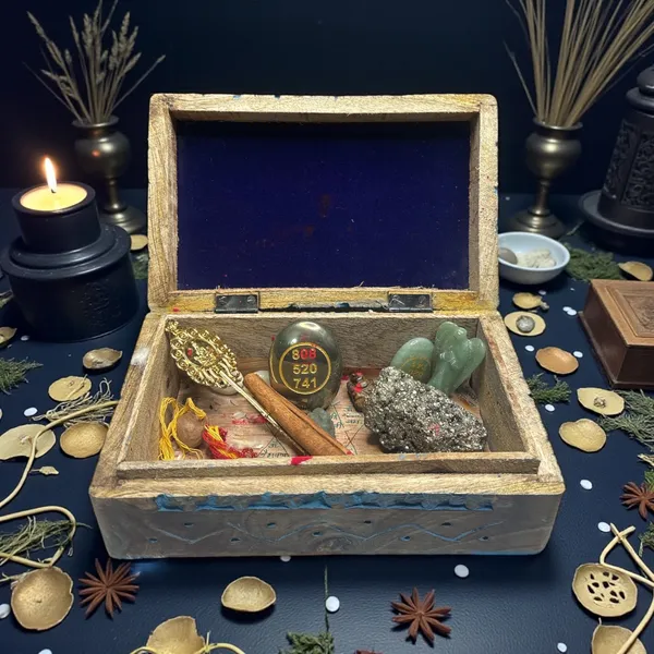 Blue_Wooden_Manifestation_Magic_Box_Flower_Of_Life_Engraved