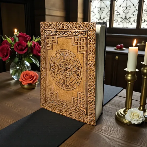 Celtic_Cross_Journal_240_Pages_Handmade