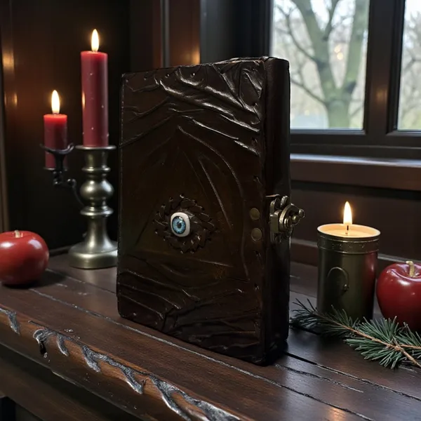 Evil_Eye_Handmade_Leather_Journal_Deckle_Paper_200_Pages