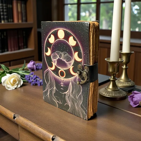 Goddess_Phases_Of_Moon_Journal_200_Pages_Handmade
