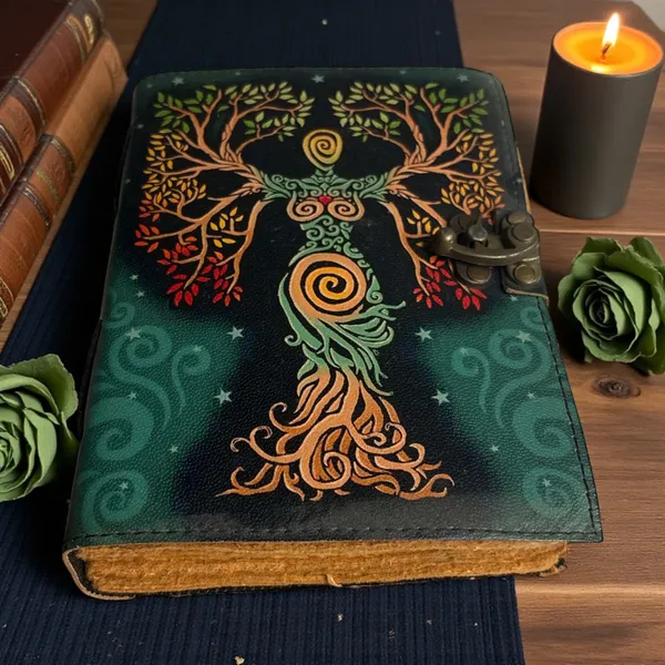 Goddess_Tree_Of_Life_Journal_200_Pages_Handmade_Spiritual_Journal