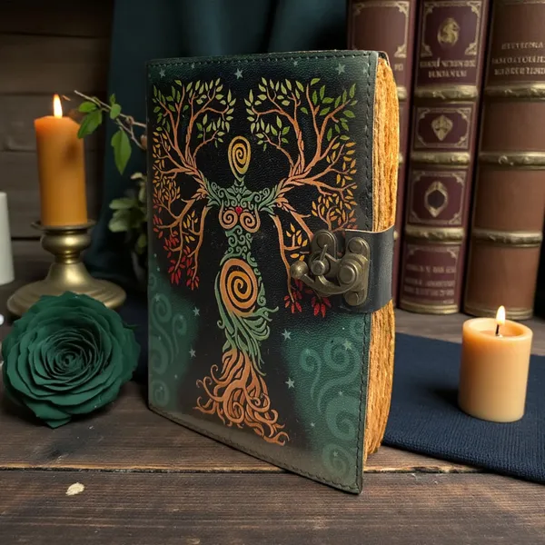 Goddess_Tree_Of_Life_Journal_200_Pages_Handmade_Spiritual_Journal