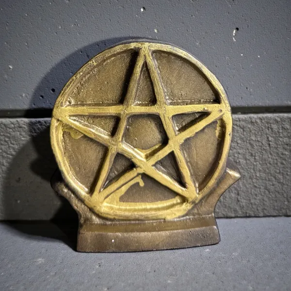 Golden_Pentacle_Candle