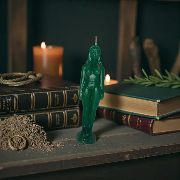 Green_Female_Spell_Candle