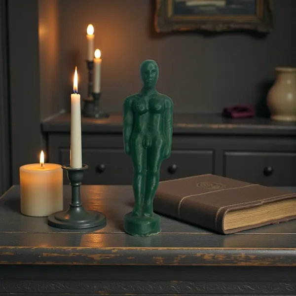 Green_Male_Spell_Candle