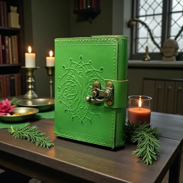 Green_Tree_Of_Life_Journal_200_Pages_Handmade