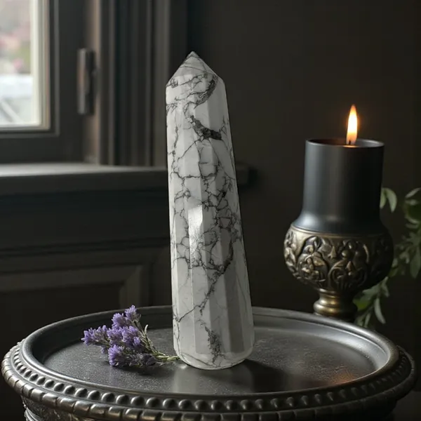 Howlite_Wand