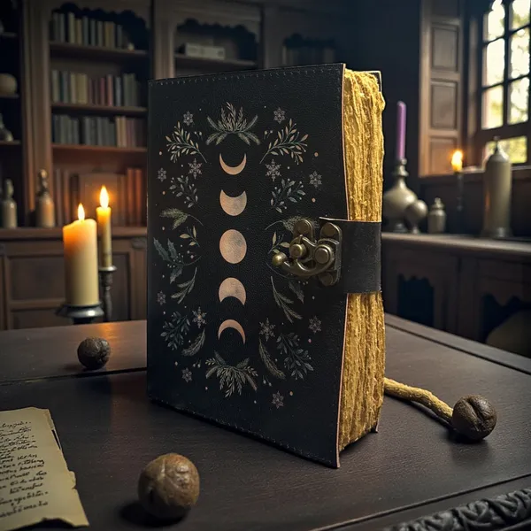 Phases_Of_Moon_Journal_200_Pages_Handmade