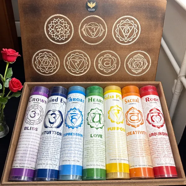 7_Chakra_Scented_Candle_Set