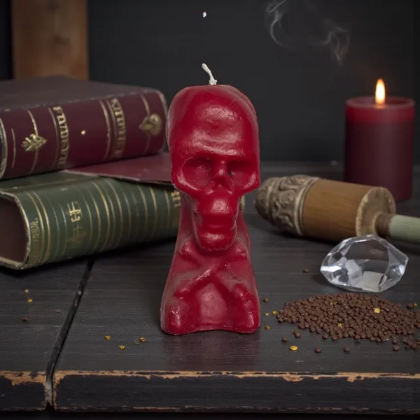 Red_Skull_Spell_Candle