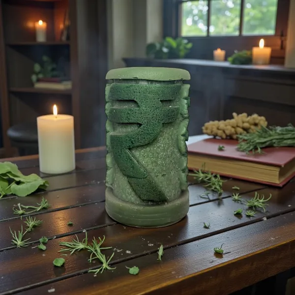 Rupee_Green_Candle