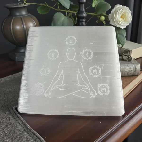 Selenite_7_Chakra_Square_Plate