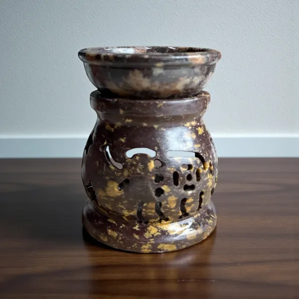 Soapstone_Oil_Burner_Elephant_Design
