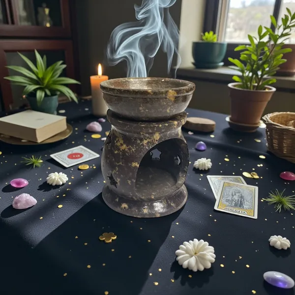 Soapstone_Oil_Burner_Om_Design