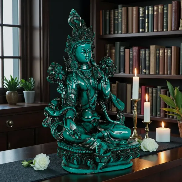 Statue_Green_Tara_Maa