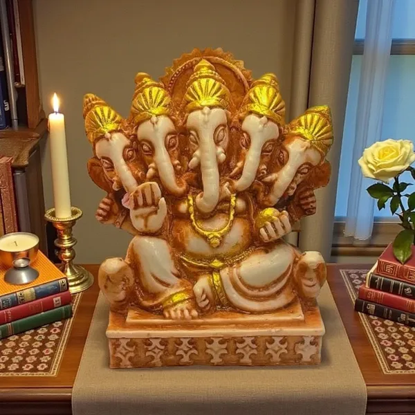 Statue_Panchmukhi_Ganesha