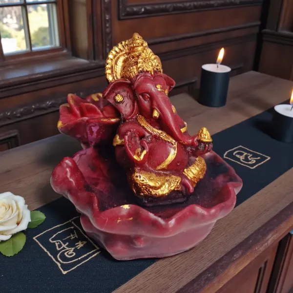 Statue_Red_Ganesha