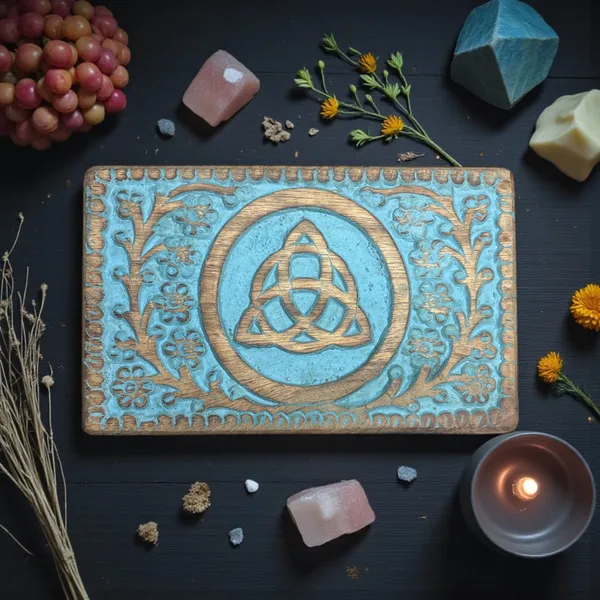 Transformation_Magic_Box_Triquetra_Engraved_Blue_Wooden