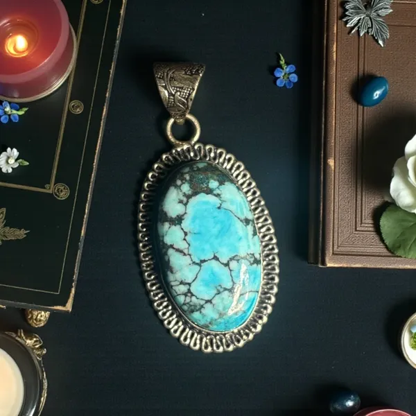 Turquoise_Oval_Pendant