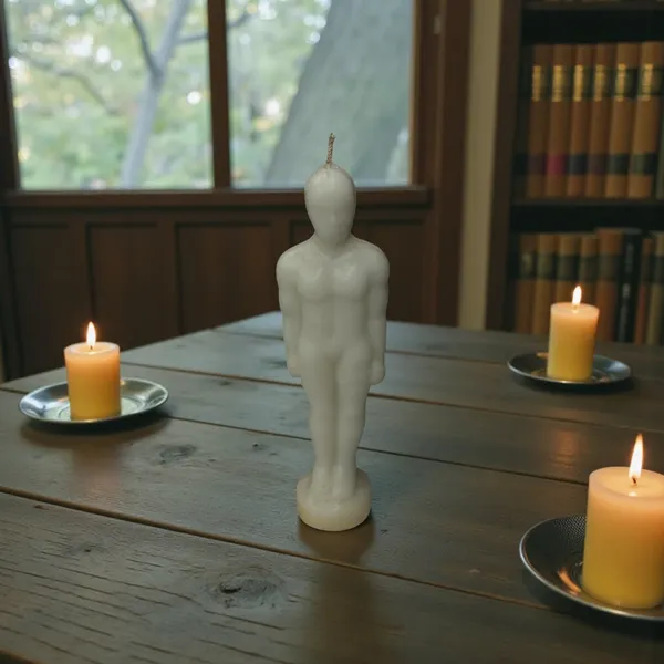 White_Male_Spell_Candle