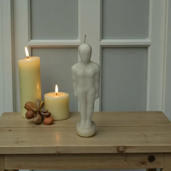 White_Male_Spell_Candle