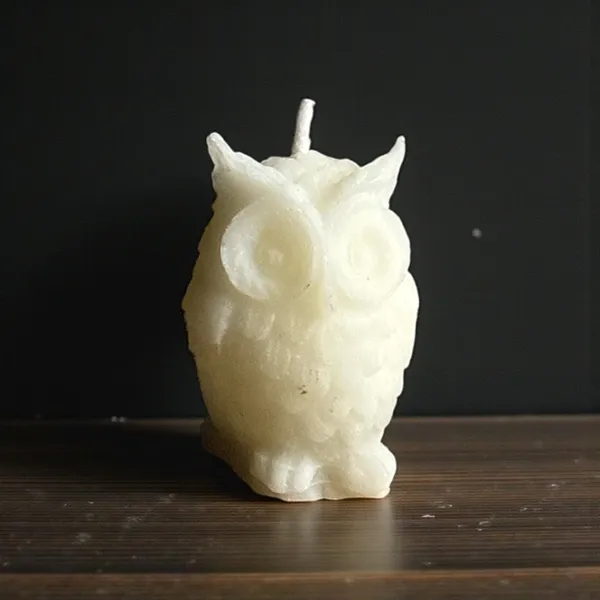 White_Owl_Candle
