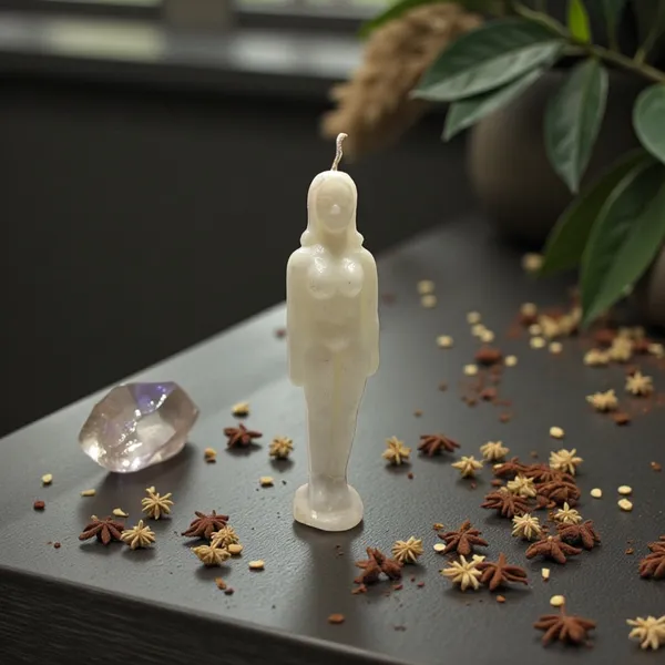 White_Women_Spell_Candle