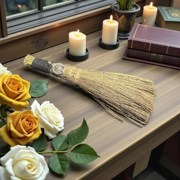 Wiccan_Magic_Broom_With_Tree_Of_Life_Charm