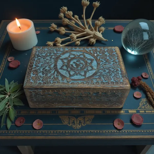Wooden_Blue_Magic_Box_Om_Engraved