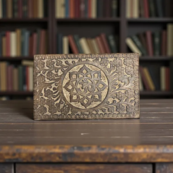 Wooden_Chakra_Balancing_Magic_Box_Om_Symbol_Engraved